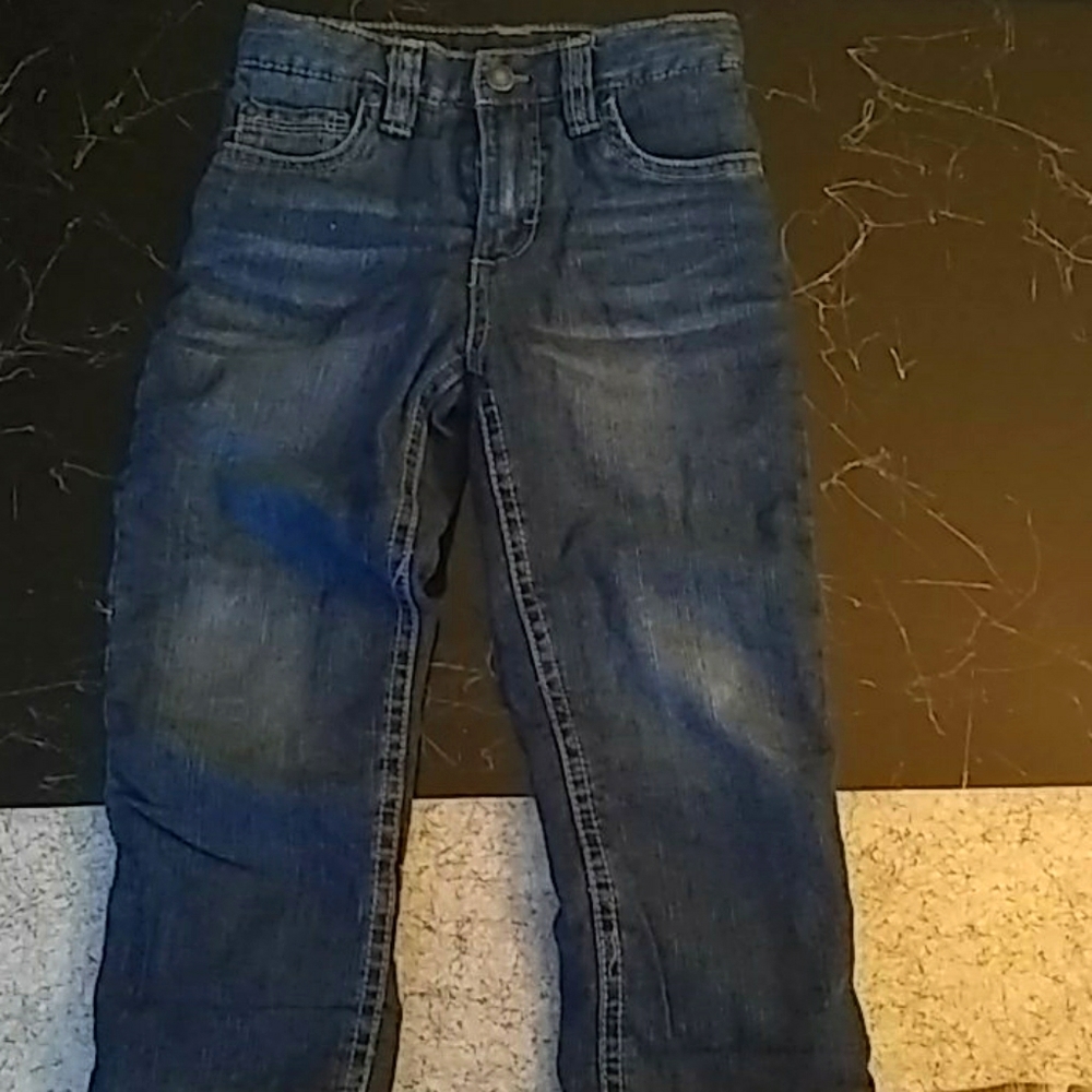 Warm insulating jeans